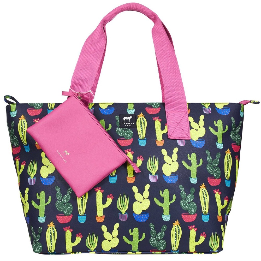 Dabney Lee Cactus Large Zip Carryall Tote & Clutch